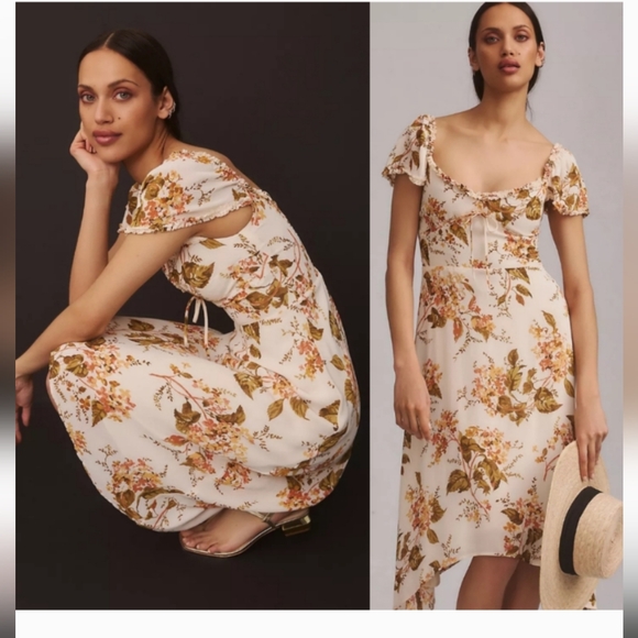 Reformation Maebry Dress Bella Floral - Picture 2 of 11